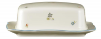 Масленка 17.4х14.1х6.1 см, белый фарфор с рисунком, Marieluise, 001.293222, SELTMANN
