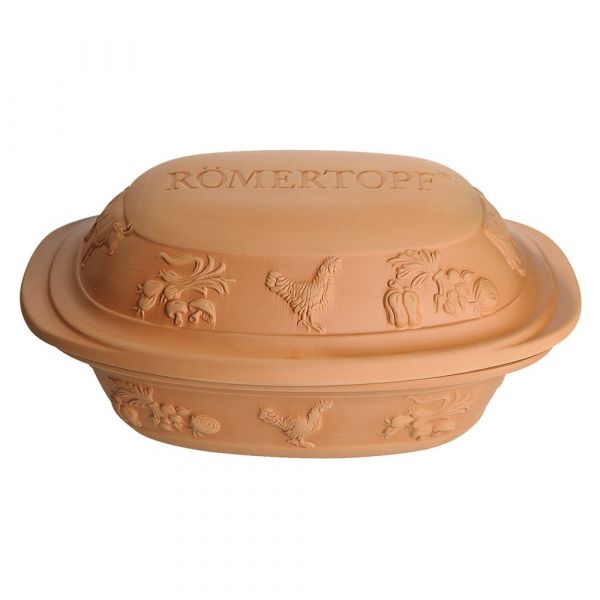 Форма для запекания ROEMERTOPF Rustico овальная на 4 персоны с крышкой 