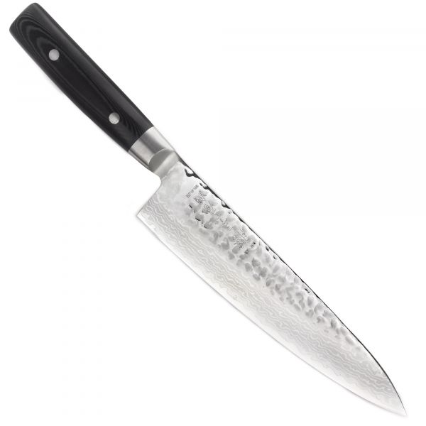 Набор из кухонного ножа YAXELL ZEN с точилкой материал дамасская сталь 