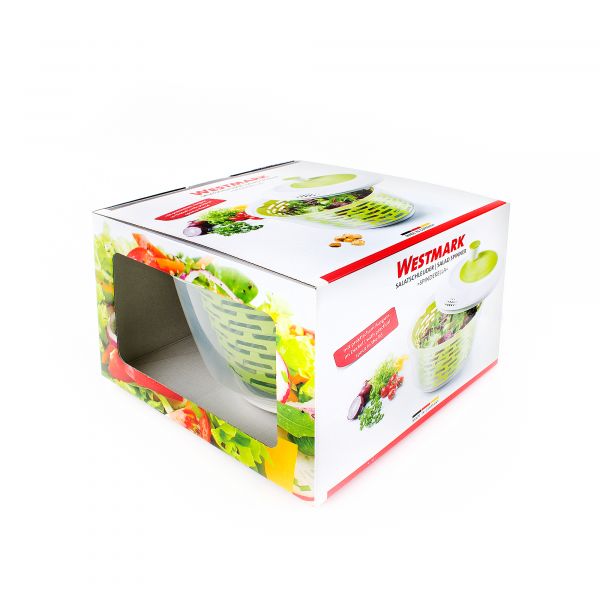 Сушка для салатных листьев Westmark Plastic tools 4,4 л 23,5 см пластик цвет зелёный 