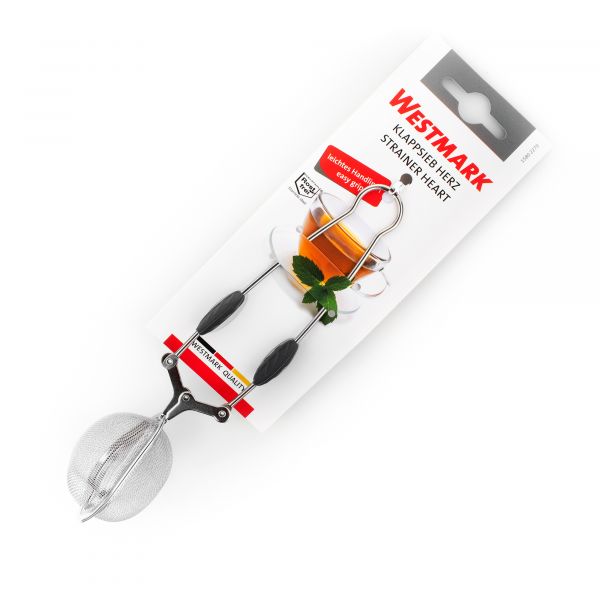 Ситечко для заваривания чая Westmark Coffee Tea 18,5 см из нержавеющей стали и силикона 