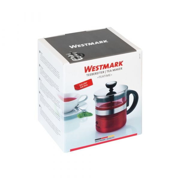 Чайник заварочный 600 мл Teatime стекло Westmark Coffee&Tea 