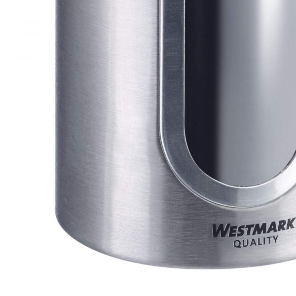 Банка для сыпучих продуктов с окошком 1,8 л из нержавеющей стали Westmark Steel 