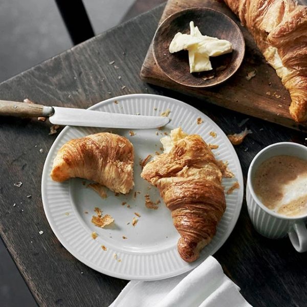 Сервиз чайный на 6 персон 15 предметов белый фарфор PILLIVUYT Plisse 