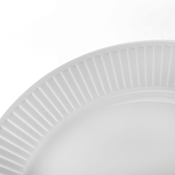 Блюдо сервировочное овальное 36x25 см белый фарфор PILLIVUYT Plisse 