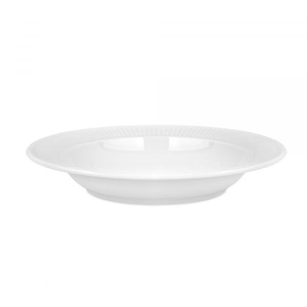 Сервиз обеденный на 6 персон 21 предмет белый фарфор PILLIVUYT Plisse