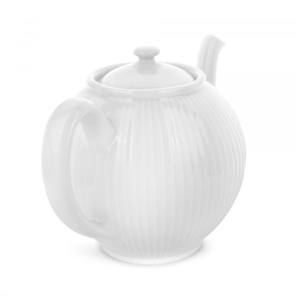 Сервиз чайный на 6 персон 15 предметов белый фарфор PILLIVUYT Plisse 