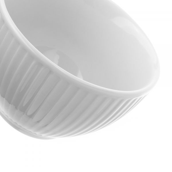 Сервиз чайный на 6 персон 15 предметов белый фарфор PILLIVUYT Plisse 