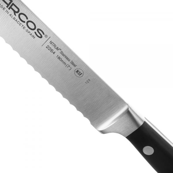 Нож кухонный для хлеба 18 см ARCOS Opera 