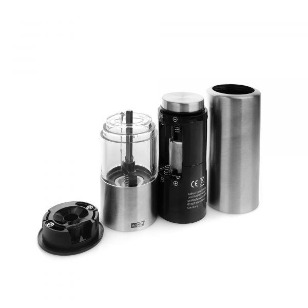 Мельница электрическая для перца и соли 19 см ADHOC PEMATIC с подсветкой LED