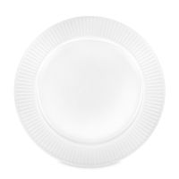 Тарелка обеденная 28 см белый фарфор PILLIVUYT Plisse 