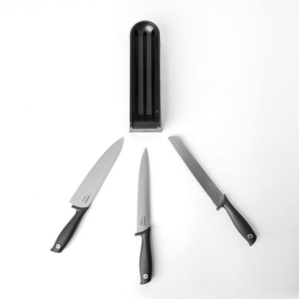 Набор ножей Brabantia Tasty+ на подставке для ящика 4 предмета 123023