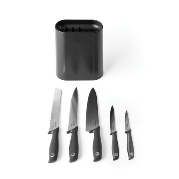 Набор ножей Brabantia Tasty+ на подставке 6 предметов 123061