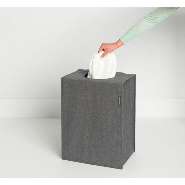Сумка для белья Brabantia 55 л прямоугольная цвет серо-черный 