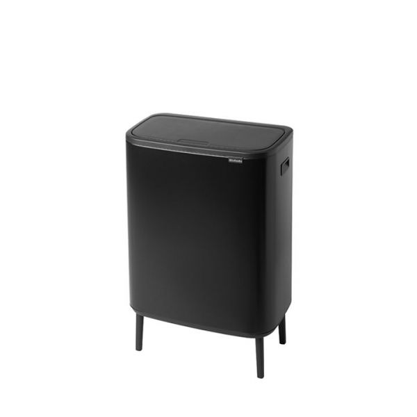 Мусорный бак Brabantia BO TOUCH BIN HI 60 л цвет черный матовый 