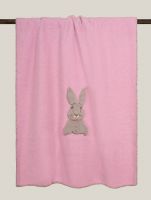 Плед детский Little Rose Rabbit, 75х100 см, бамбук 40% полиэстер 60% FRATI HOME