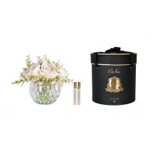 Букет гортензий Cote Noire Grand summer hydrangeas белый, 2 спрея по 10 мл, серебряный декор