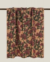 Плед OLD FLOWER BEIGE 150x190 шерсть 55% полиэстер 45%, 1070г
