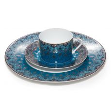Чайная пара Deshoulieres DHARA BLUE (чашка и блюдце) 160 мл