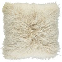 Подушка мех тибетской козы 40x40