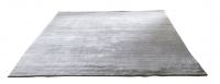 BAMBOO LIGHT GREYКовер 200х300, высота ворса 11-12 мм, 4 кг/м2, ручная работа, цвет светло-серый, бамбук 100%