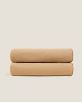 Плед Frati SOFT VISCOSE CREMA кремовый 220x260 см вискоза 30% полиэстер 70%, 510г