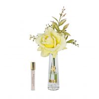 Диффузор Cote Noire SUMMER ROSE GOLD YELLOW роза, желтый, золотой декор, спрей 15 мл