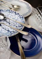 Набор столовых приборов на 6 персон 24 прибора Belo Inox DUO gold on design 47-48