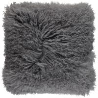Подушка Natures Collection Tibetan Steel мех тибетской козы 40x40, длина 10-15 см