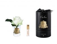 Бутон розы диффузор ROSE BUD GREEN, прозрачная ваза, 1 спрей 5мл ВхШхД 13,5