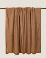 Покрывало Frati SOFT BAMBOO BISCOTTO желто-коричневый, 220х260 см, бамбук 40% полиэстер 60%, 1750г