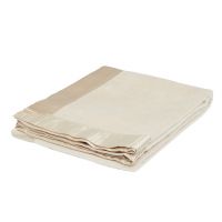 Покрывало GingerLily SILK BLANKET Biscuit 240x240см цвет бежевый, шелк 100%