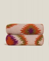 Плед MARY NATIVE CREAM 150x200 шерсть 55% полиэстер 45%, 1070г