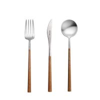 Набор столовых приборов на 6 персон 24 прибора Belo Inox NEO WOOD 28