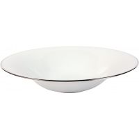 Тарелка Deshoulieres EPURE PLATINE для супа 21 см, лиможский фарфор