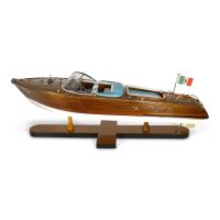 Яхта Aquarama AUTHENTIC MODELS 64х20 Н19 см, дерево