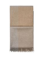 Плед 130/200 ELVANG Blocks beige/brown