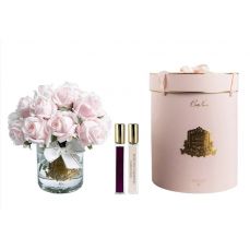 Большой букет COTE NOIRE GRAND ROSE BUDS BOUQUET из бутонов роз, 2 спрея по 10 мл, розовый, золотой декор