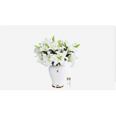 Букет лилий Cote Noire Imperial lilies Ivory white, белый, 2 спрея по 10 мл