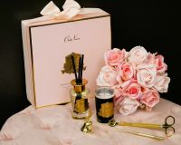 Подарочный набор COTE NOIRE CHARENTE ROSE диффузор, свеча