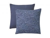 Подушка Blanc des Vosges ESSENTIEL INDIGOдекоративная жаккард, 45/45 вискоза 85% шелк 15%