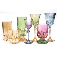 Набор бокалов Cre Art ADA GOBLET 6 шт, хрусталь, 12 см