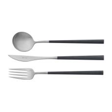 Набор столовых приборов на 6 персон 24 прибора Belo Inox NEO BLACK