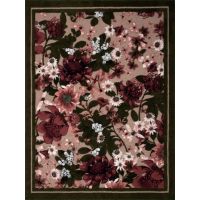 Ковер FLOWER FIELD, 150x200 шерcть 55% полиэстер 45%, подложка полиэстер 100% 1950 гр