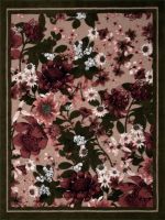 Ковер FLOWER FIELD, 150x200 шерcть 55% полиэстер 45%, подложка полиэстер 100% 1950 гр