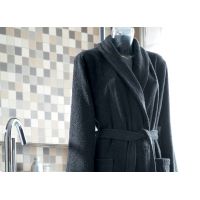 Халат anthracite темно-серый XL хлопок 420 гр Blanc des Vosges