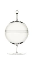Бонбоньерка Lobmeyr CANDY DISH, диам 127 мм, высота 220 мм муслиновое стекло