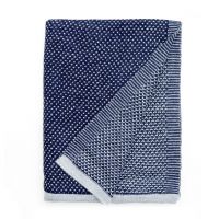 Плед 130/180 ELVANG RAINDROPS royal blue