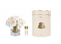 Букет гортензии с розами Cote Noire Classic bouquet Champagne, шампань, 2 спрея по 10 мл, 30 x 30 x 26