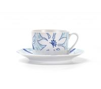 Чайная пара Tunisie Porcelaine Blue sky 220 мл